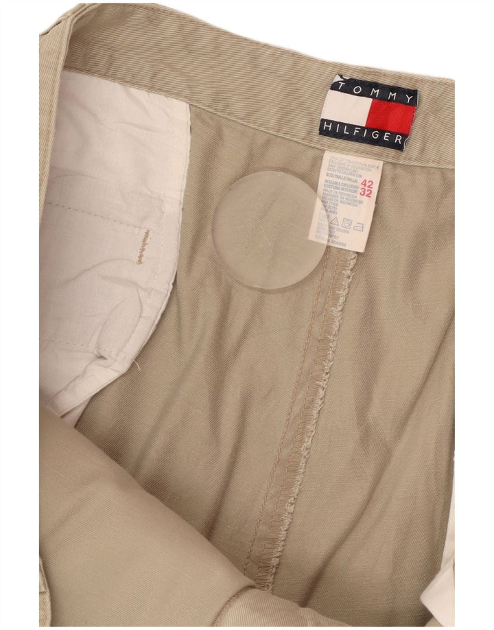 Tommy Hilfiger muške ravne chino hlače W42 L32 bež pamuk
