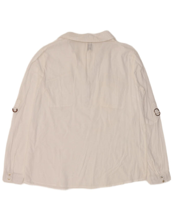 Vintage ženska pulover majica EU 44 XL bijela