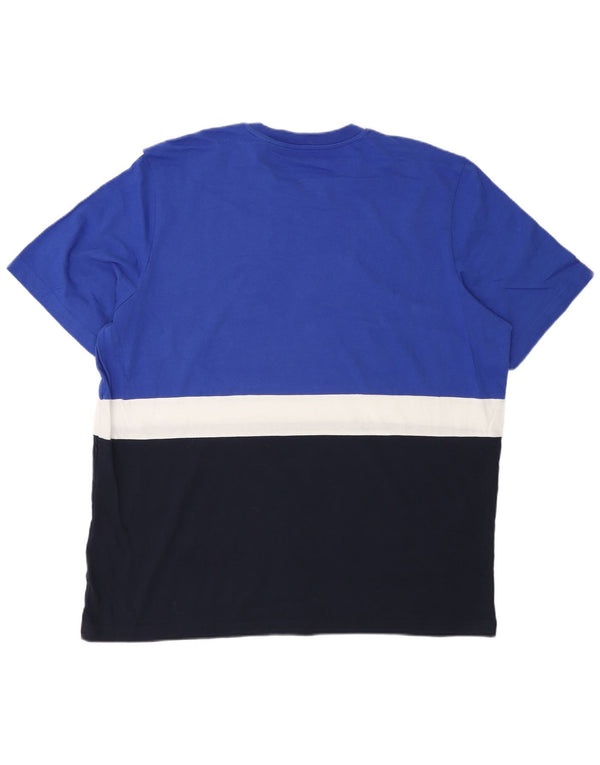 Adidas muška grafička majica kratkih rukava XL Blue Colourblock