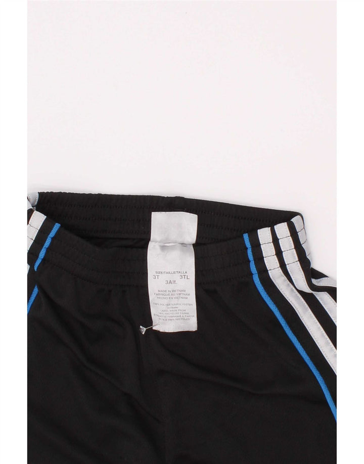Adidas kratke sportske hlače za dječake 2-3 godine, crni poliester u boji