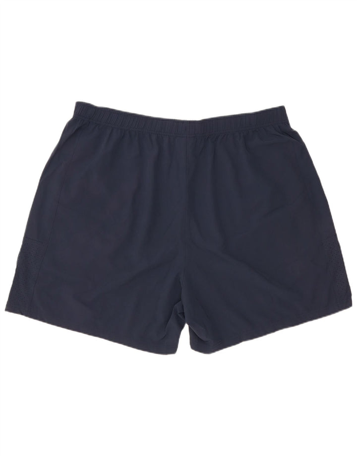 Fila muške sportske kratke hlače 4XL tamnoplavi poliester