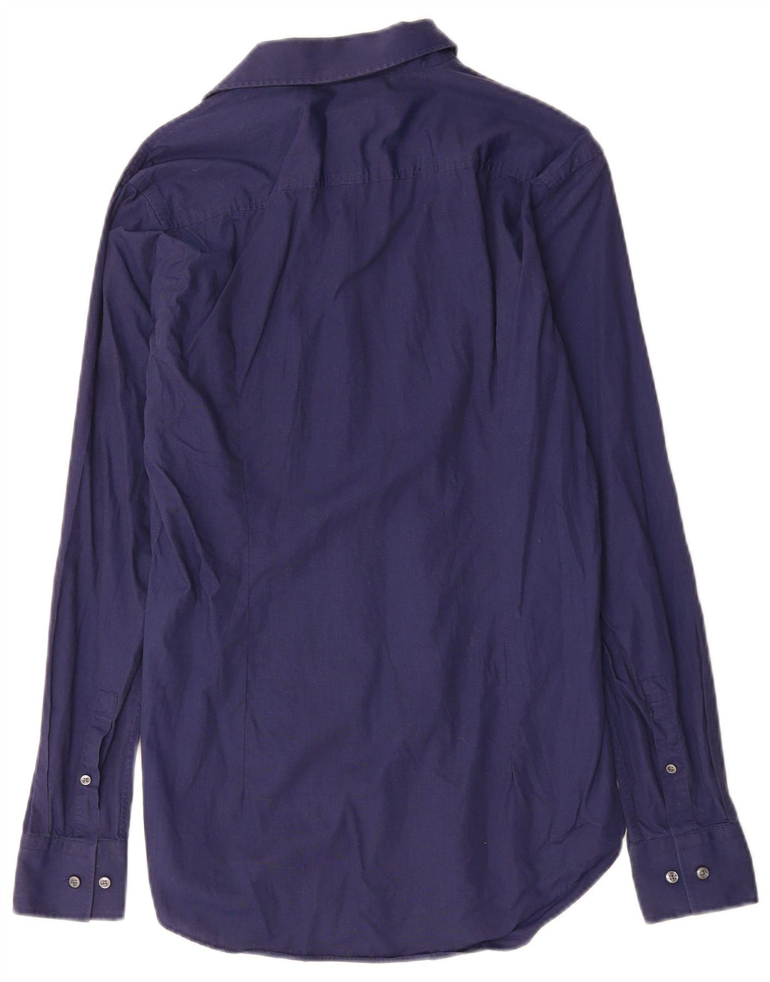 HUGO BOSS Mens Shirt Size 38 15 Medium Navy Blue