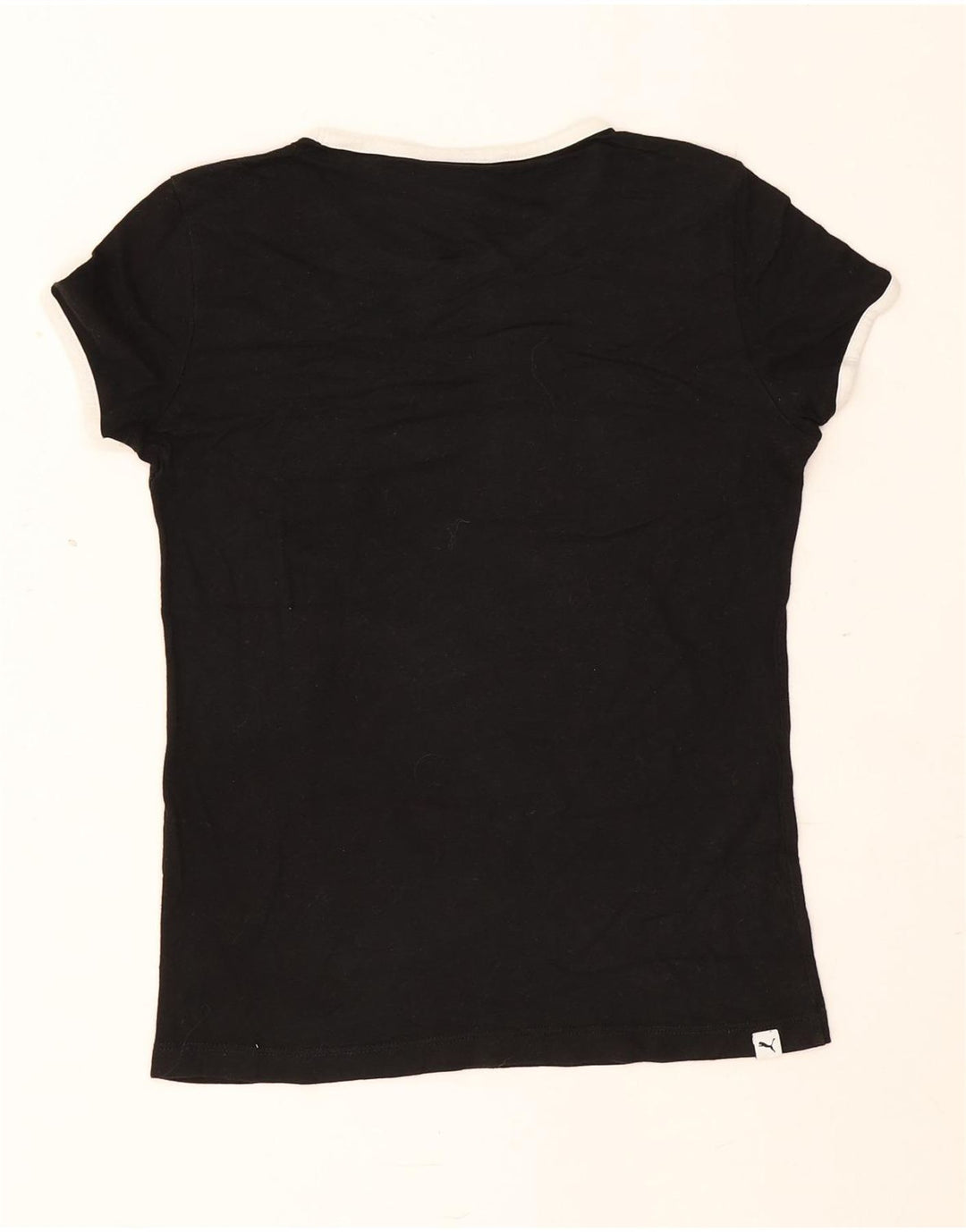 Puma ženska majica s grafičkim motivima UK 8 Small Black Modal
