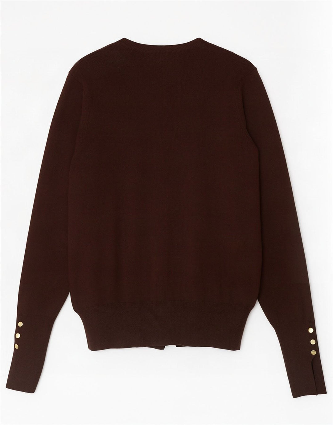 Zara ženski kardigan pulover UK 10 Mala smeđa viskoza