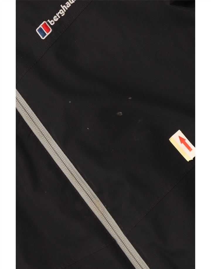 BERGHAUS Kišna jakna s kapuljačom za dječake 11-12 godina tamnoplava poliester