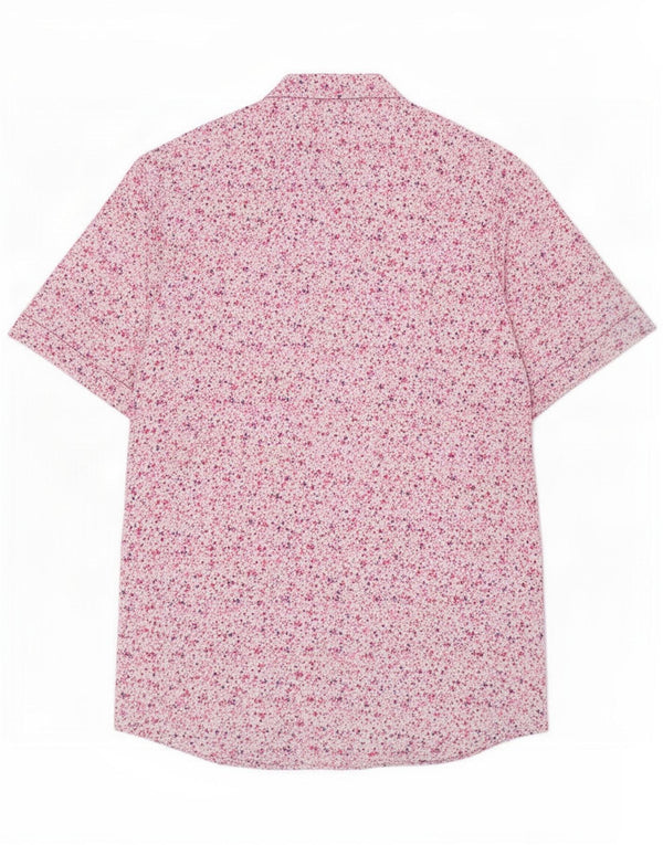 Pierre Cardin muška majica kratkih rukava Large Pink Floral Cotton