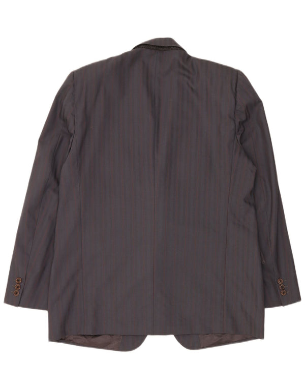 Pierre Cardin muška jakna sa 2 gumba IT 54 2XL na sive pruge