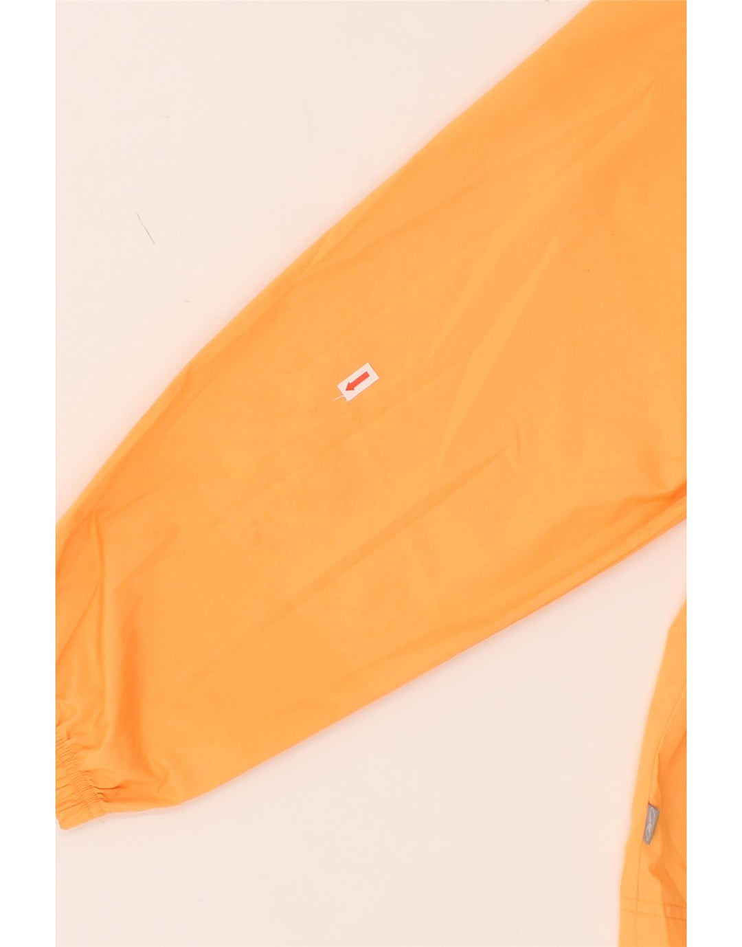 REEBOK Womens Rain Jacket UK 16 Large Orange Polyester Vintage Reebok and Second-Hand Reebok from Messina Hembry 