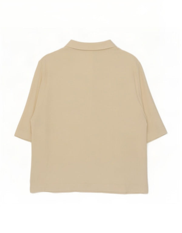 Zara ženska polo majica UK 18 XL bež