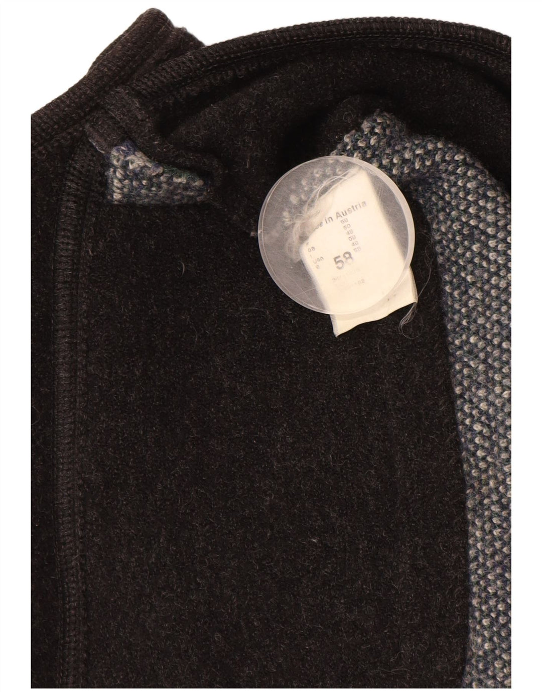 GIESSWEIN Muški prsluk UK 48 srednje raznobojna geometrijska vuna