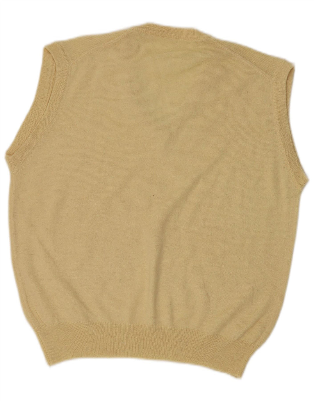 VINTAGE Muška majica bez rukava srednje žuta