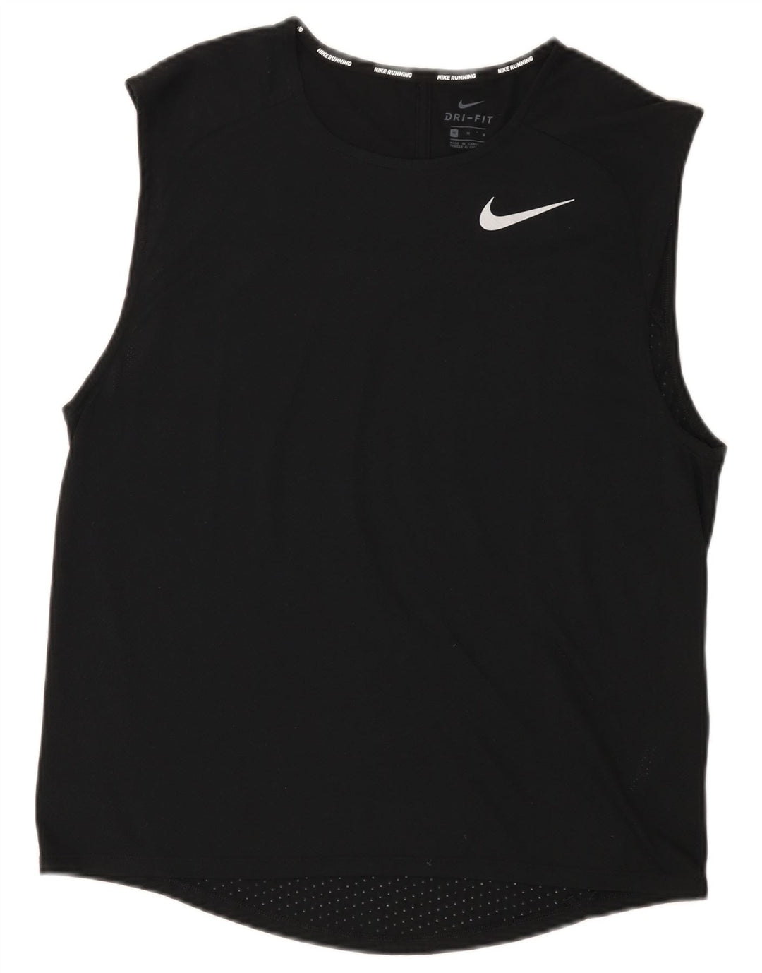 Nike Dri Fit Vest Top Srednji crni poliester