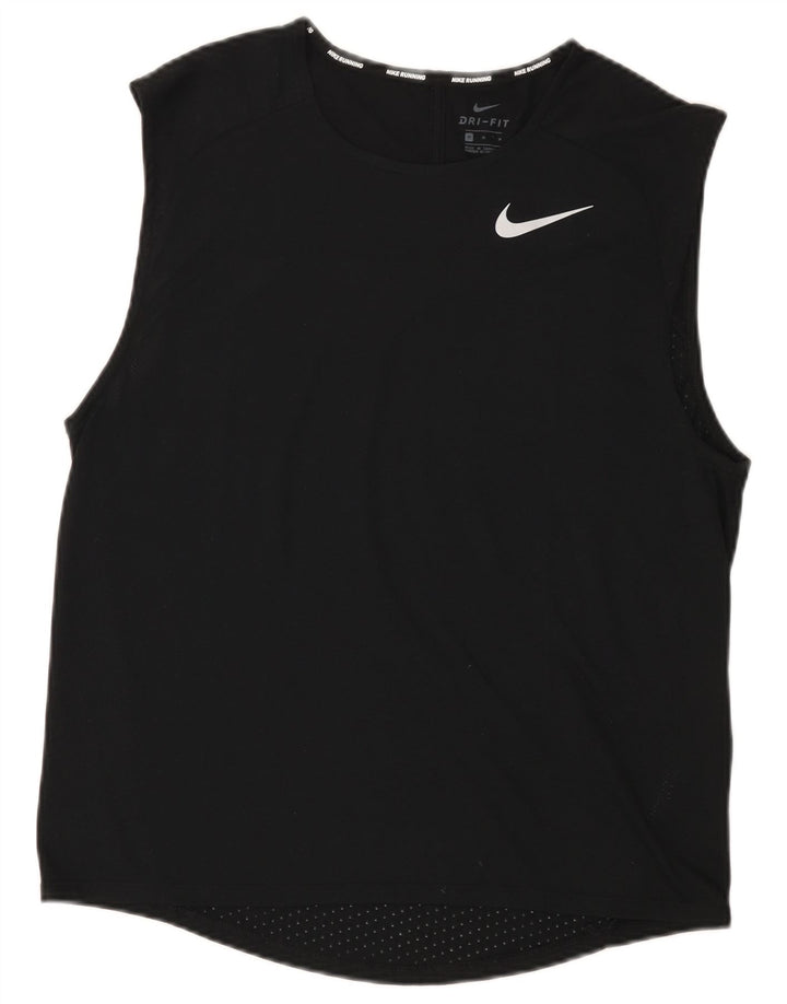Nike Dri Fit Vest Top Srednji crni poliester