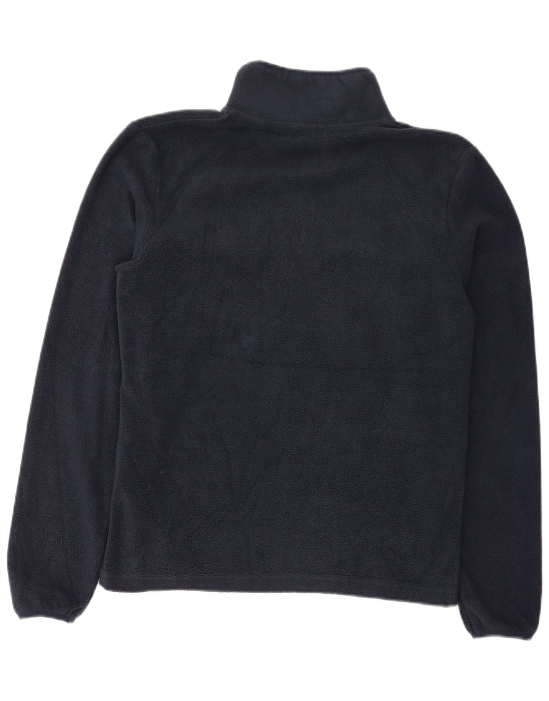 Jack & Jones muški džemper od flisa s patentnim izrezom Mali tamnoplavi poliester