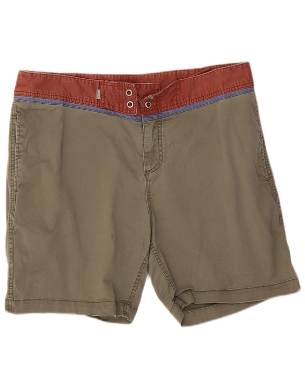 Quiksilver muške kratke hlače W36 veliki kaki pamuk u boji