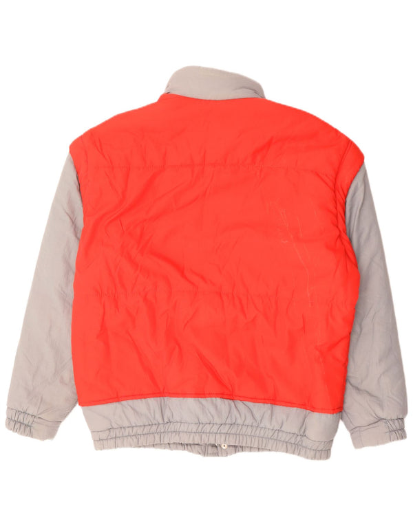 Carrera muška podstavljena jakna UK 40 Large Red Colourblock poliamid