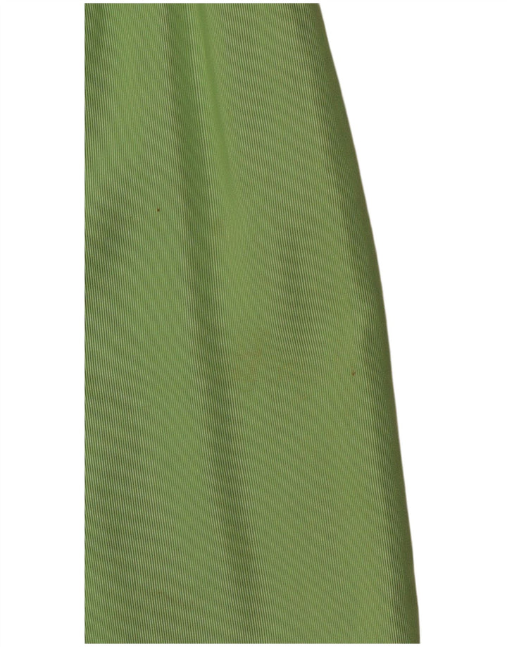 VINTAGE ženska pencil suknja IT 46 Large W30 pamuk u zelene pruge