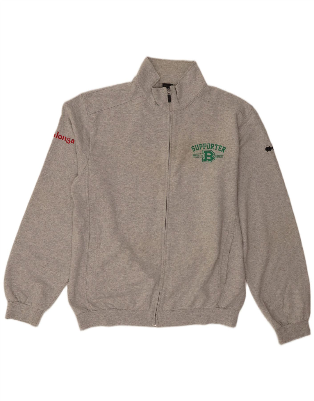 Gornja jakna Errea Graphic Trenirka 3XL sivi pamuk