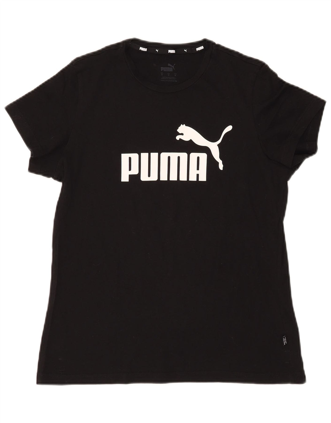 Puma ženska majica kratkih rukava s grafičkim motivima UK 14 srednje crna