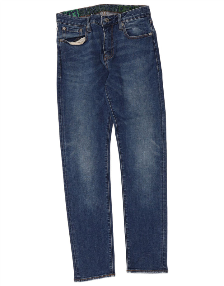 Superdry ženske uske traperice W30 L32 plavi pamuk