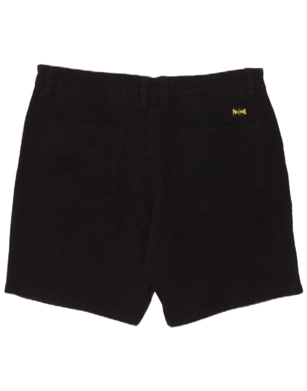 Pull & Bear muške traper kratke hlače EU 44 Large W34 crni pamuk