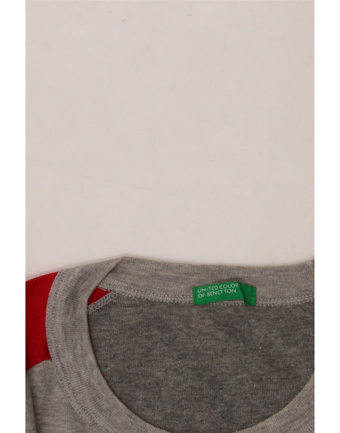 BENETTON Muška majica kratkih rukava Srednje siva boja