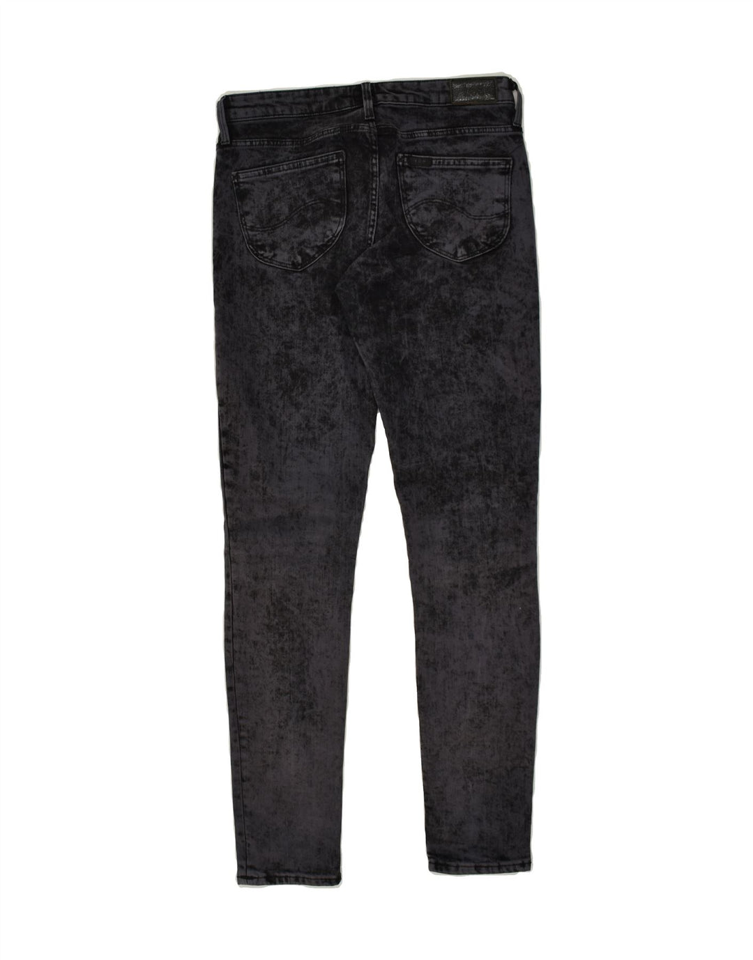 LEE Womens Skinny Jeans W27 L33  Black Cotton | Vintage Lee | Thrift | Second-Hand Lee | Used Clothing | Messina Hembry 