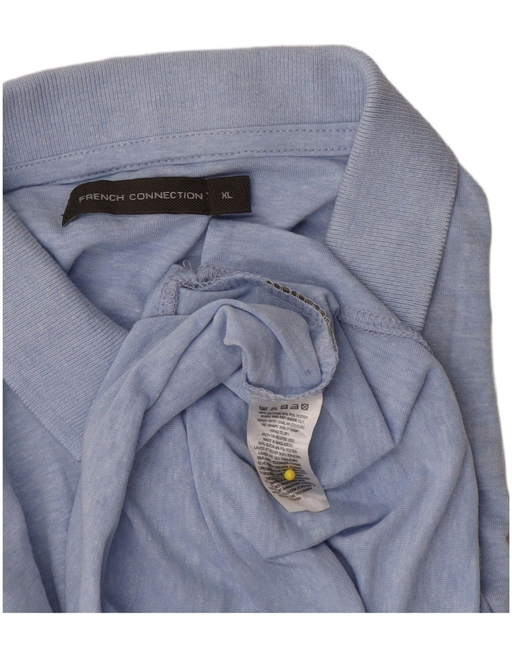 French Connection muška polo majica XL plavi pamuk