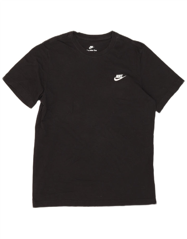 Nike muška majica kratkih rukava Srednji crni pamuk