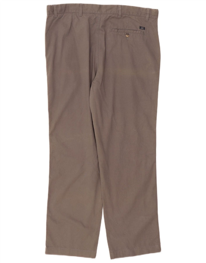 Marks & Spencer muške chino hlače standardnog kroja W40 L31 sivi pamuk