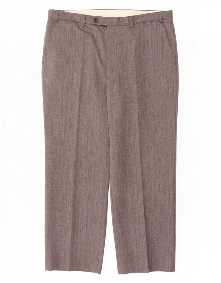 Marks & Spencer muške hlače St. Michael odijela W38 L29 sive pruge