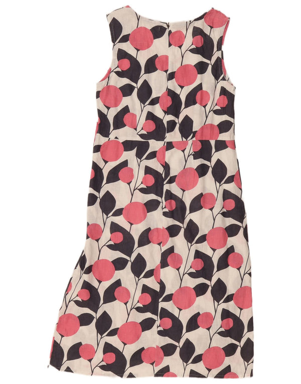 White Stuff ženska haljina bez rukava UK 12 Srednje bijela cvjetna