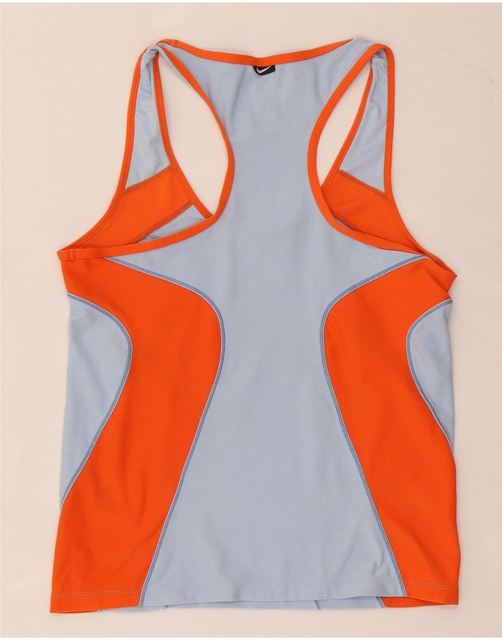 Nike Ženski Dri Fit Vest Top US 8/10 Medium Blue Colourblock