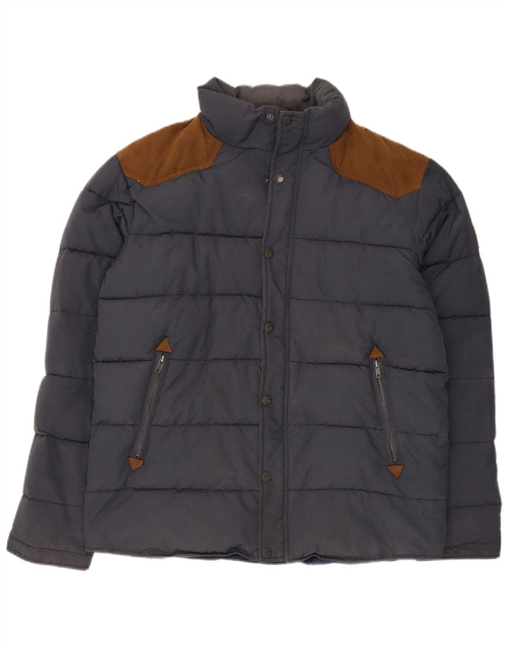 Quiksilver muška podstavljena jakna UK 40 Large tamnoplavi pamuk