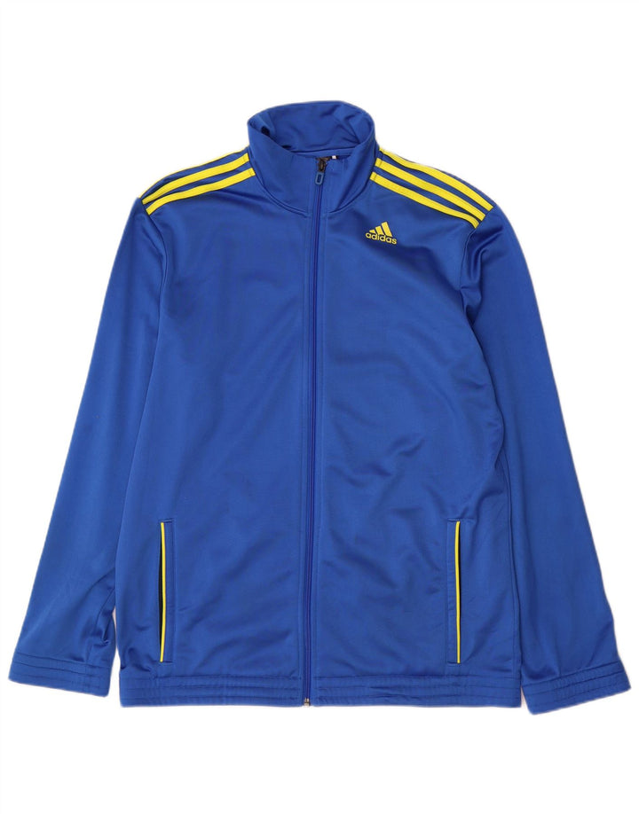 Adidas muška gornja jakna trenirke UK 42/44 veliki plavi poliester
