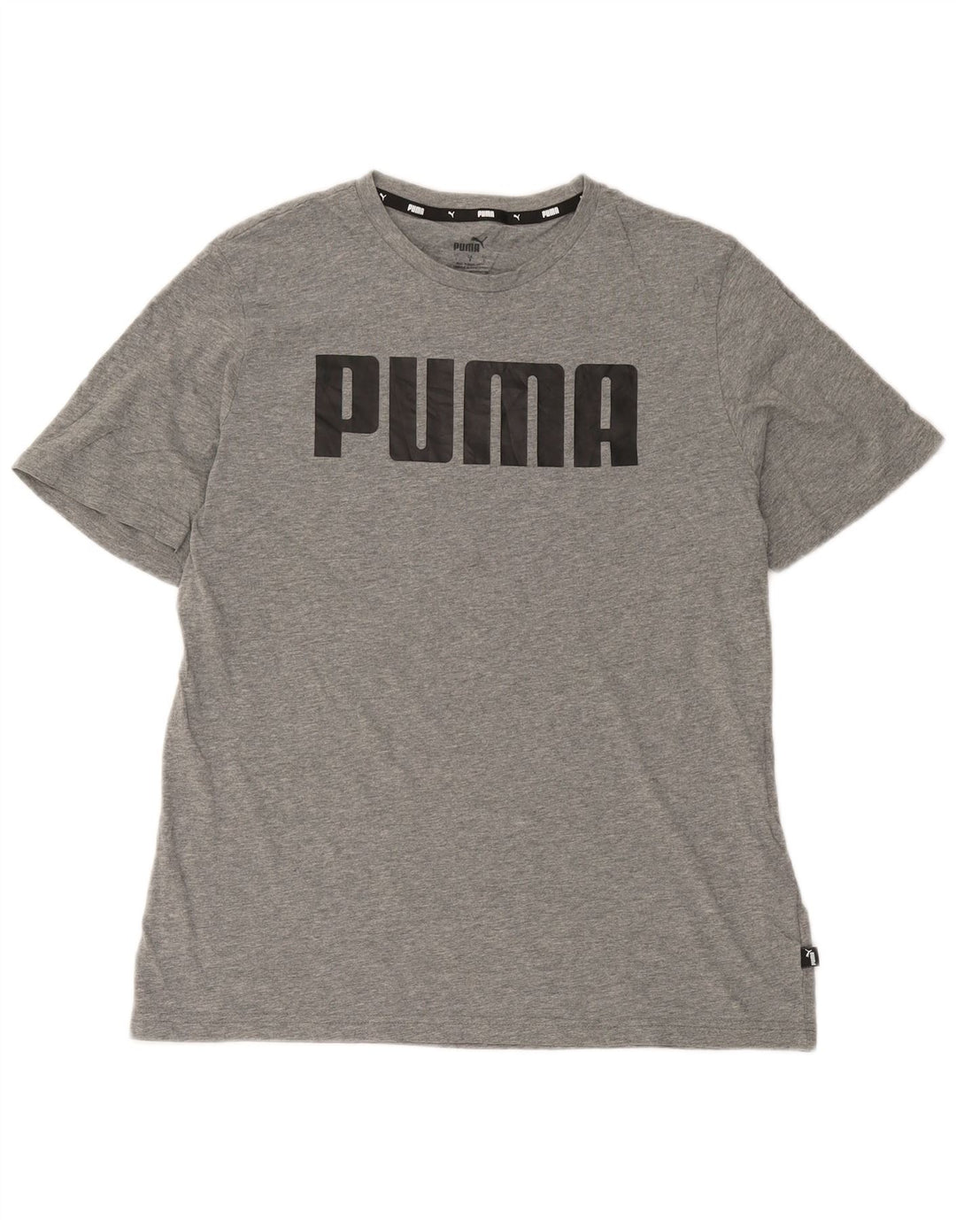 Puma muška majica s grafičkim motivima, veliki sivi pamuk