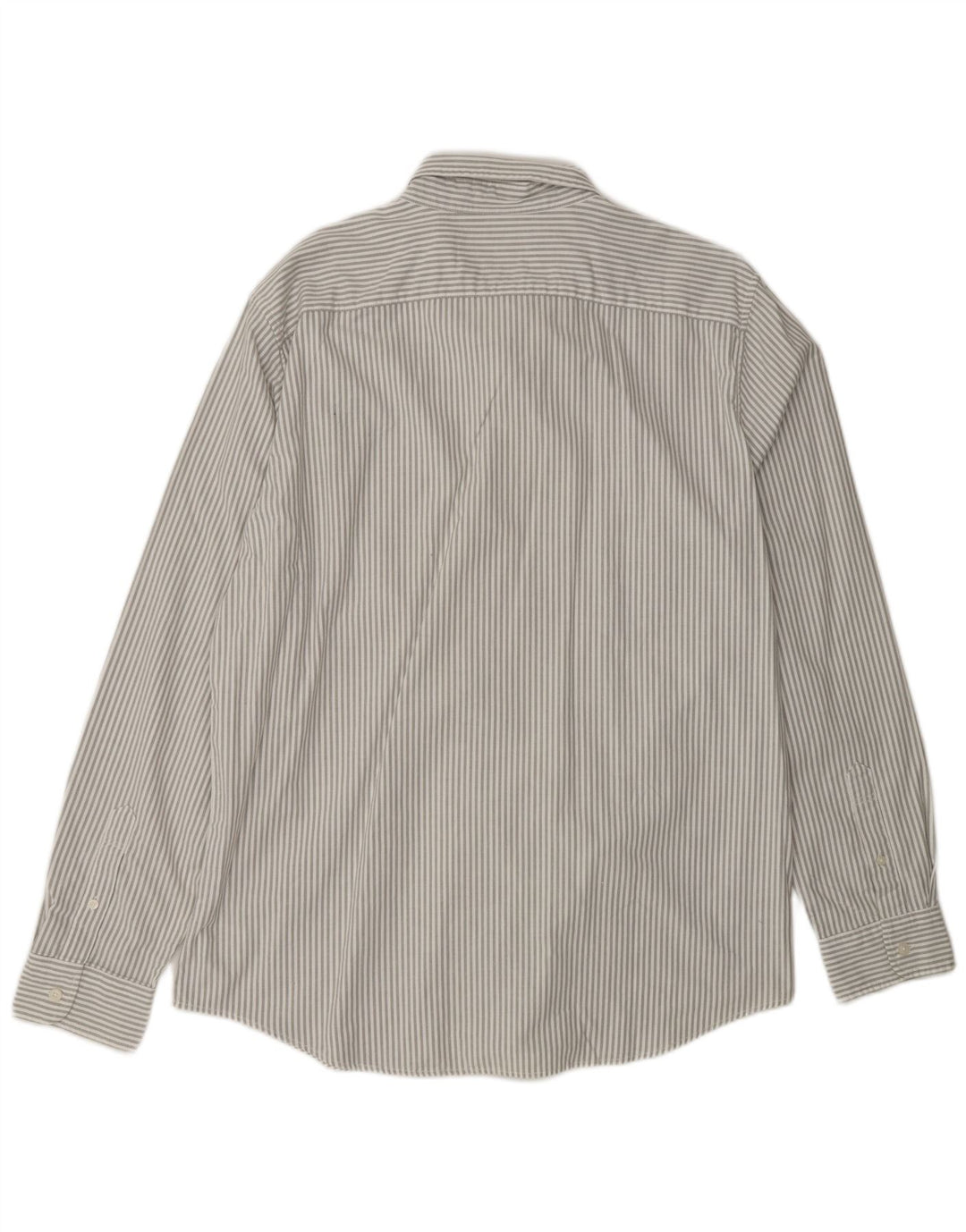 AMERICAN EAGLE muška uska košulja XL siva pamuk na pruge