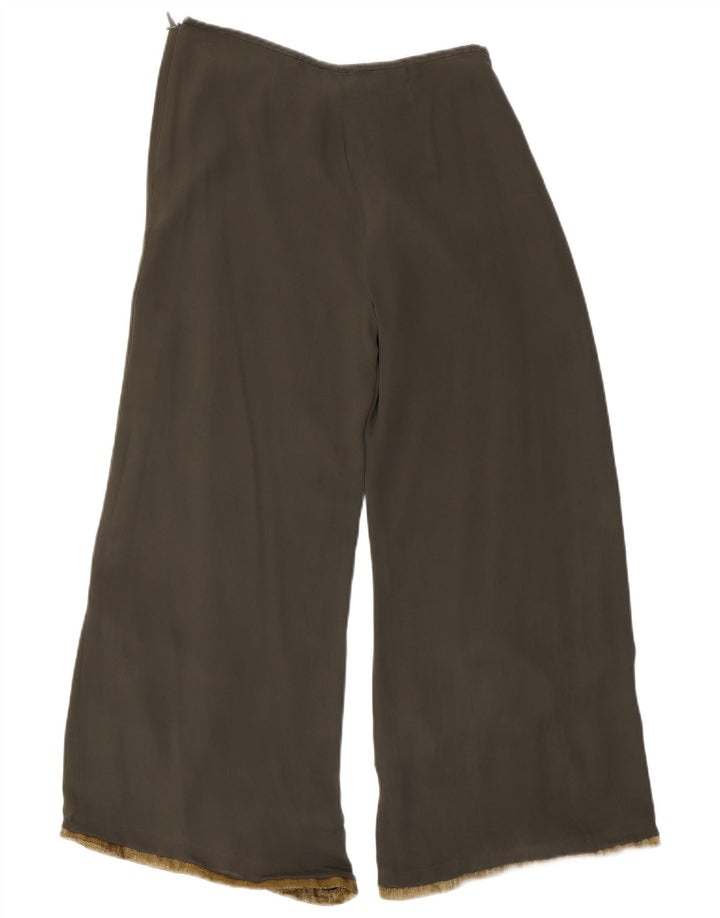 FENN WRIGHT MANSON Womens Casual Trousers EU 42 Large W32 L29 Khaki