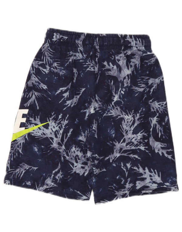 Nike Boys Graphic Sport Shorts 12-13 Years Large Tavy Blue Pamuk