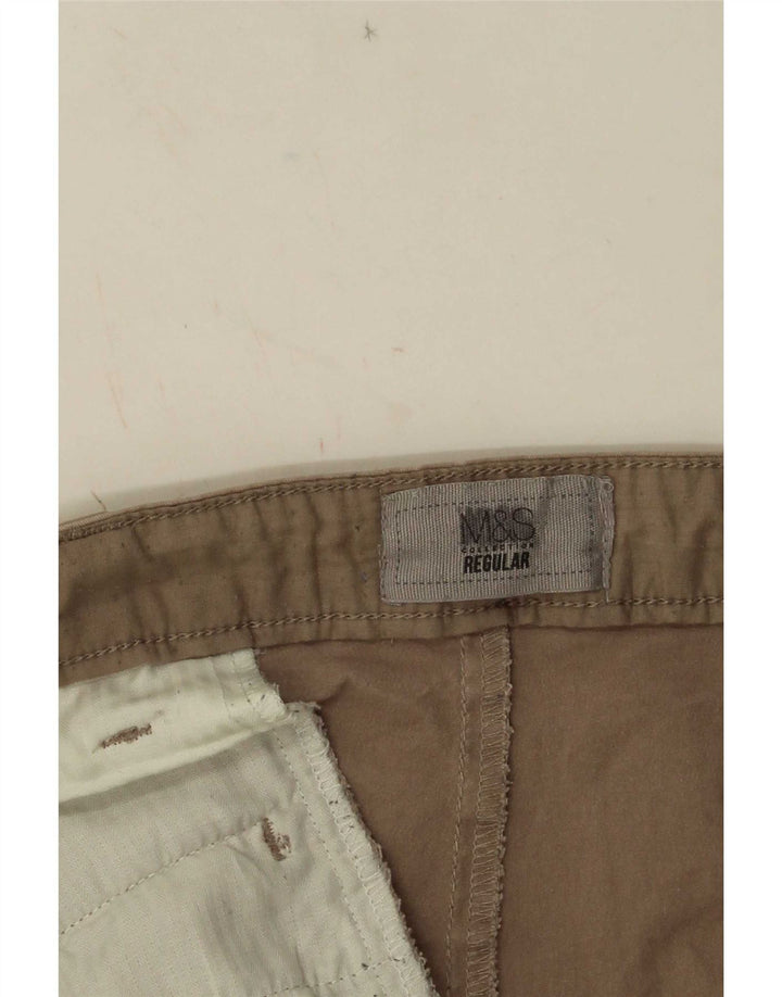 Marks & Spencer muške kratke hlače Regular Chino W34 Large Beige