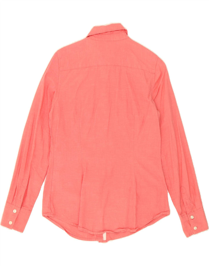 TOMMY HILFIGER Womens Shirt UK 10 Small Pink Vintage Tommy Hilfiger and Second-Hand Tommy Hilfiger from Messina Hembry 