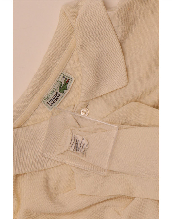 Lacoste muška polo majica veličine 6 XL bijeli pamuk