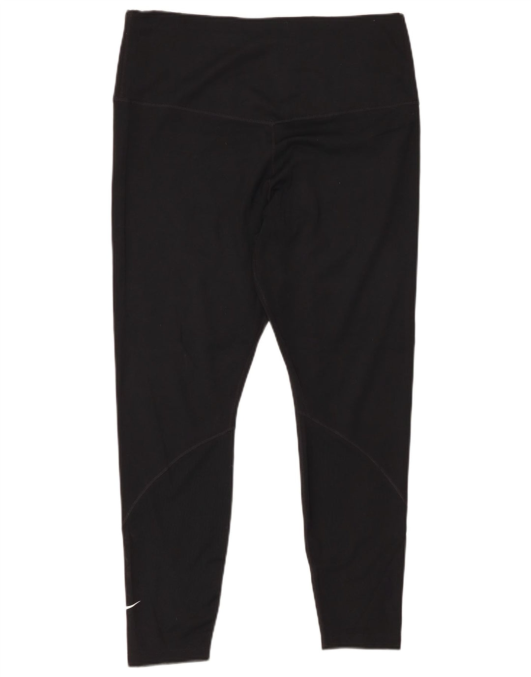 NIKE Ženske Dri Fit Crop Leggings UK 18 XL crni poliester