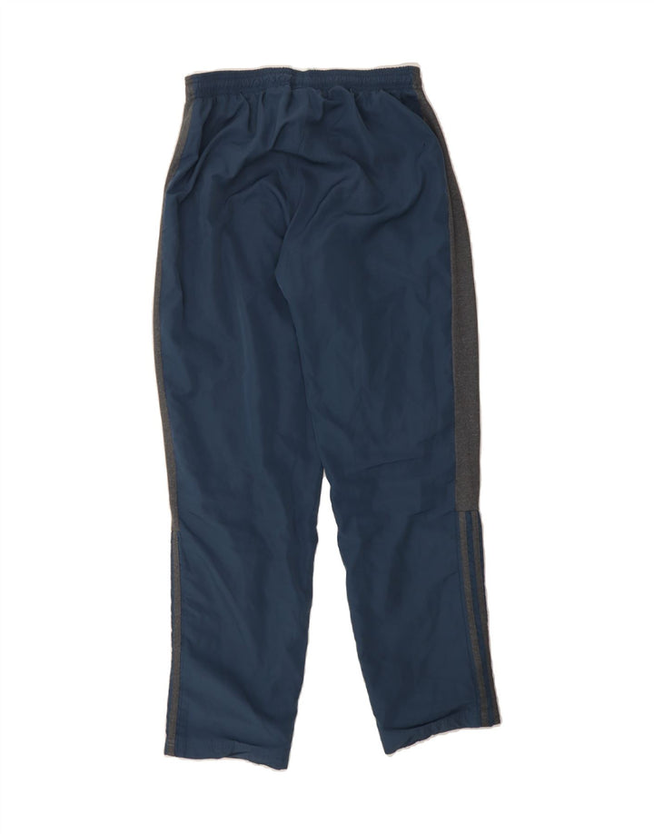 ADIDAS Mens Tracksuit Trousers Medium  Navy Blue Colourblock Polyester Vintage Adidas and Second-Hand Adidas from Messina Hembry 