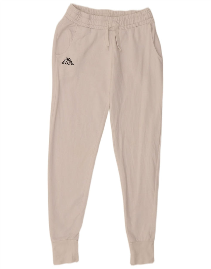 Kappa Ženska trenirka Hlače Joggers UK 12 srednje bijele boje