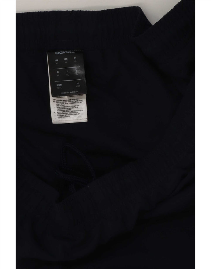 Adidas muške hlače za trenirku XL tamnoplavi poliester