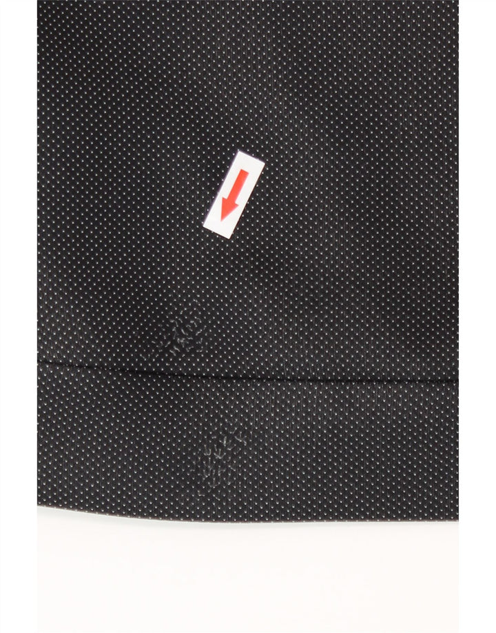 Under Armour muški pulover s kapuljačom s patentnim zatvaračem mali crni na točkice od poliestera