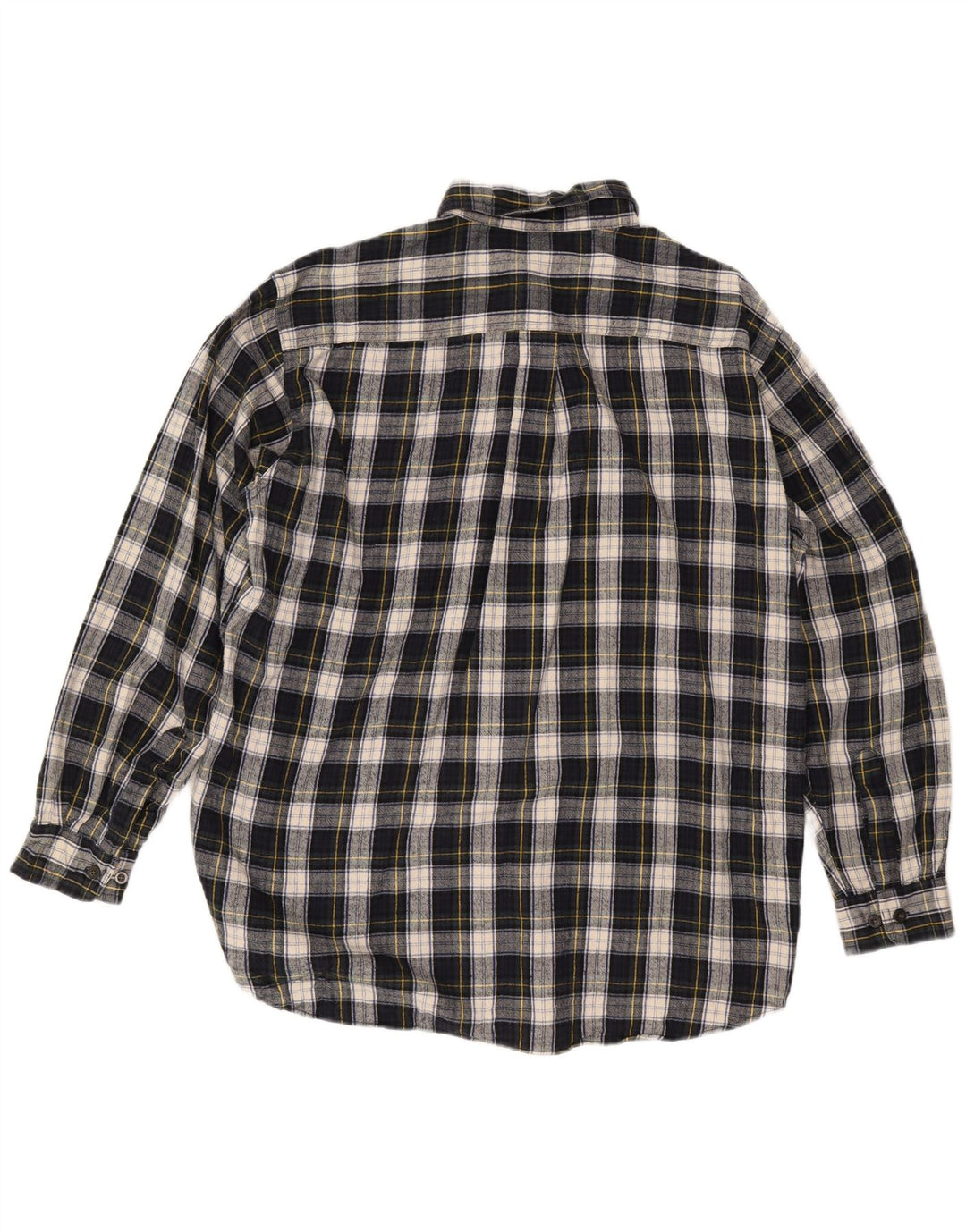 L.L.BEAN Muška flanelska košulja, veliki tamnoplavi karirani pamuk