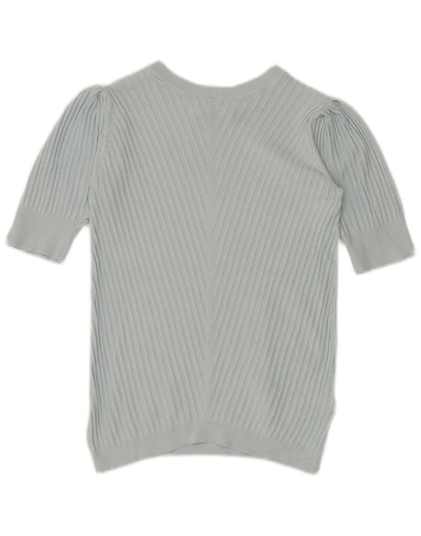 Marks & Spencer ženski pulover s okruglim izrezom UK 10 Small Blue