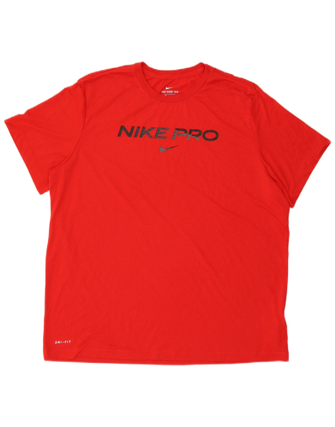 NIKE muška Dri Fit majica kratkih rukava 2XL, crveni poliester